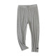 ບວກກັບຂະຫນາດ ribbed cropped pants leggings modal ບາງ