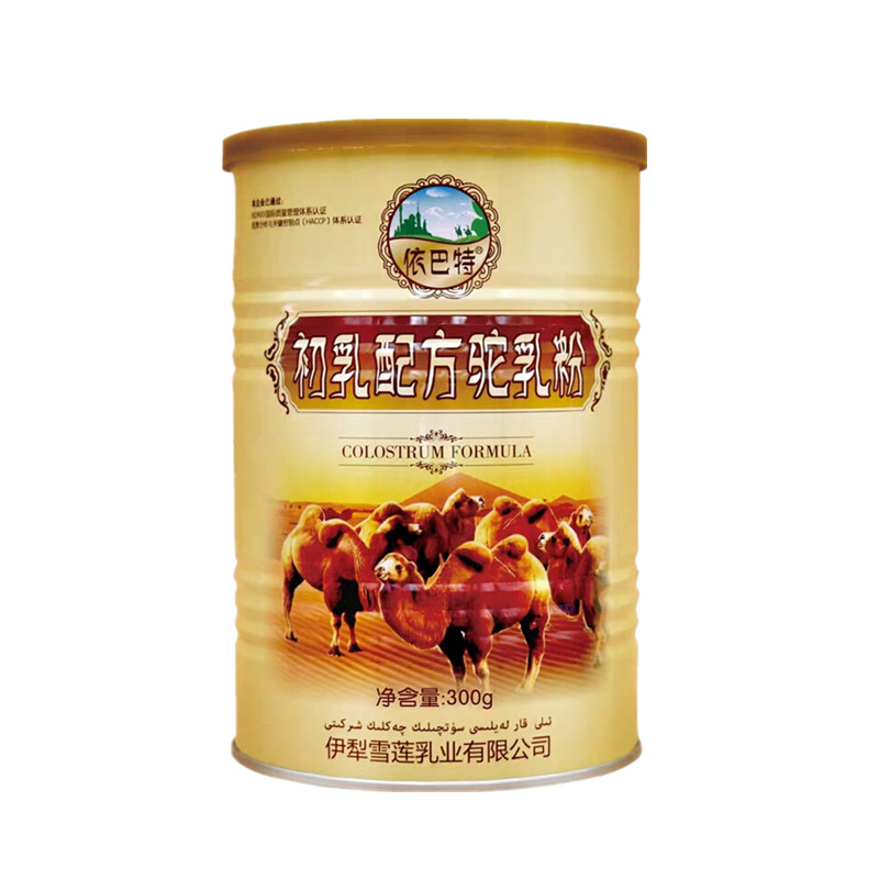 新疆伊犁骆驼奶粉正品依巴特初乳配方驼乳粉300g无蔗糖新鲜骆驼奶 - 图3