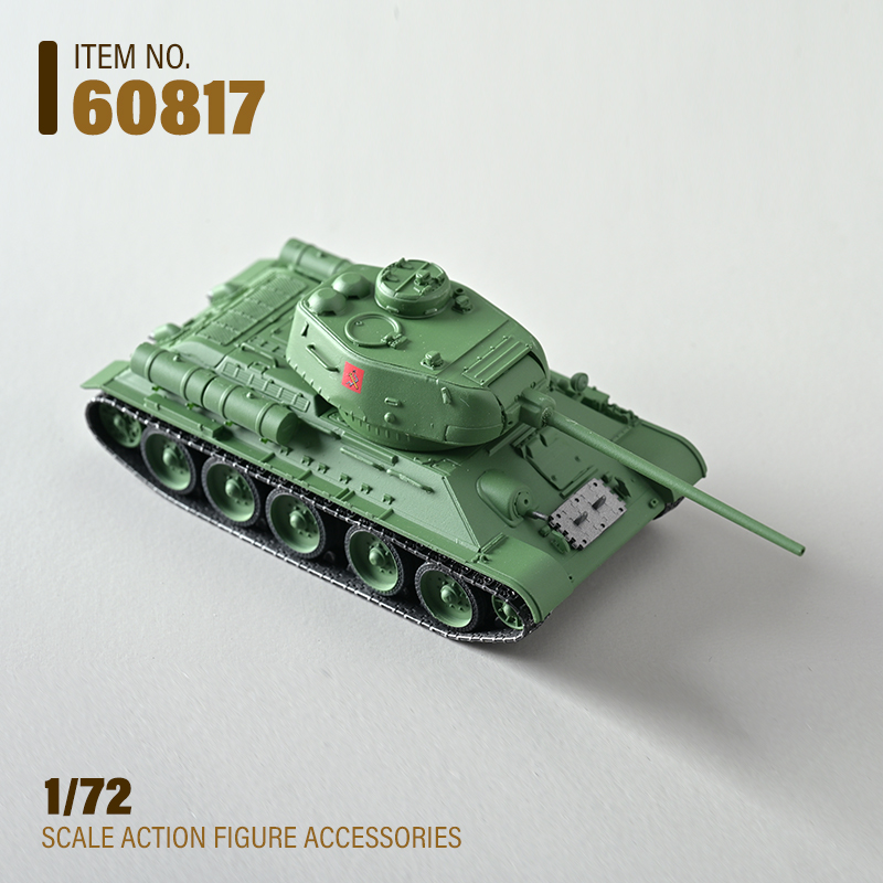 威龙 1/72 T-34/85 坦克模型60817少女与战车最终章真理高校 苏联 - 图1