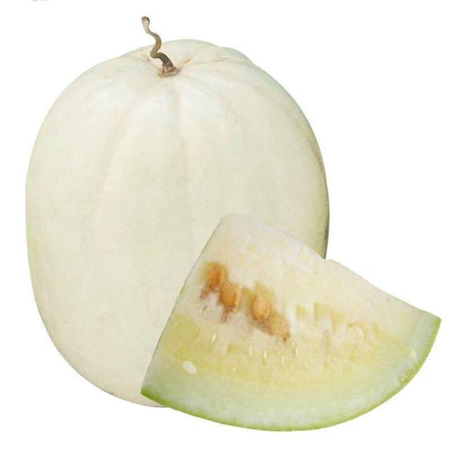 Wanrong Sanbai Melon Seeds High Yield Super Filled White Watermelon Muskmelon Muskmelon Seeds Early Maturing Spring Fruit and Vegetable Seeds