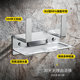 Punchless pot lid rack 304 wall-mounted water connection tray