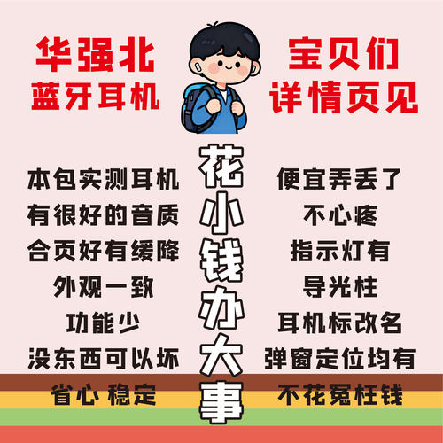 2025新款华强北pro3蓝牙耳机八代五air4anc降噪主动无线运动原装 - 图0