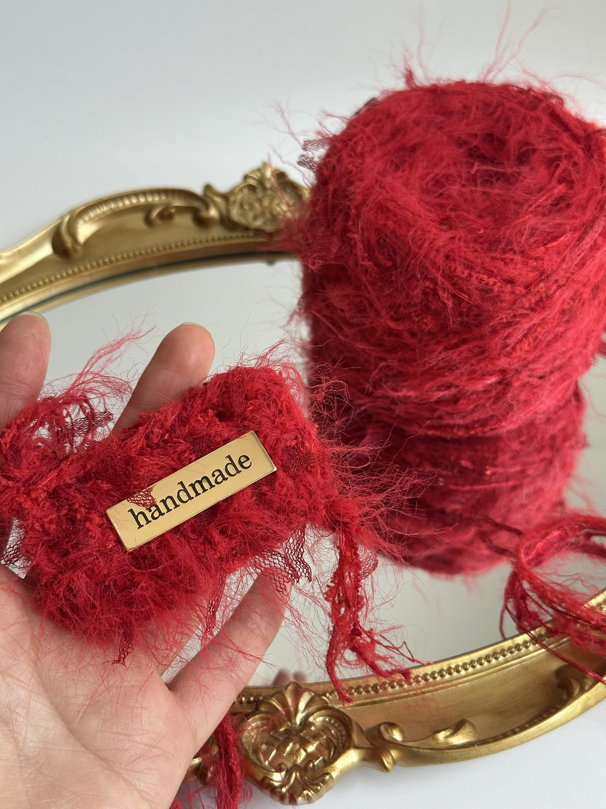 手混线【红玫瑰】围巾线diy围脖钩织帽子婚庆秋冬红色婚包包毛线,淘宝优惠券,粉丝福利购,淘宝优惠卷