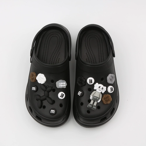 Sunny Color tong ins обувь женская обувь женская xiawai иностранное управление пляжными туфлями Zeng Zeng