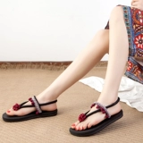 Этническая пляжная обувь, сандалии, нескользящие слайдеры, стиль бохо, этнический стиль, коллекция 2023