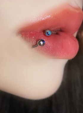 马蹄环pa钉眉钉眉钉朋克唇环唇钉