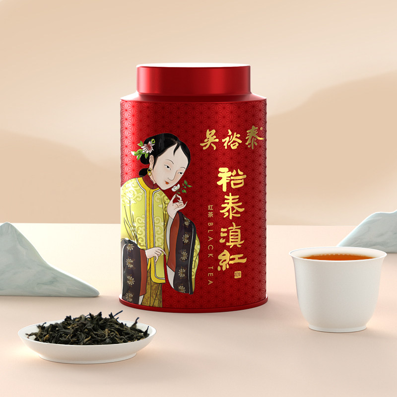 【顺手买专属链接】吴裕泰老字号茶叶滇红红茶罐装云南红茶50g,淘宝优惠券,粉丝福利购,淘宝优惠卷