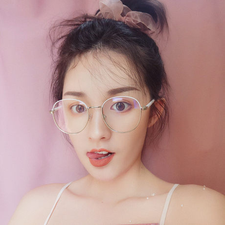 big circle frame glasses