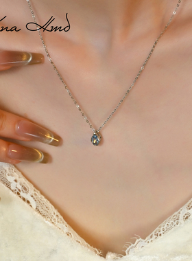 KNA珂娜「迷你香水瓶」mini纯银吊坠项链女小巧香水造型气质百搭