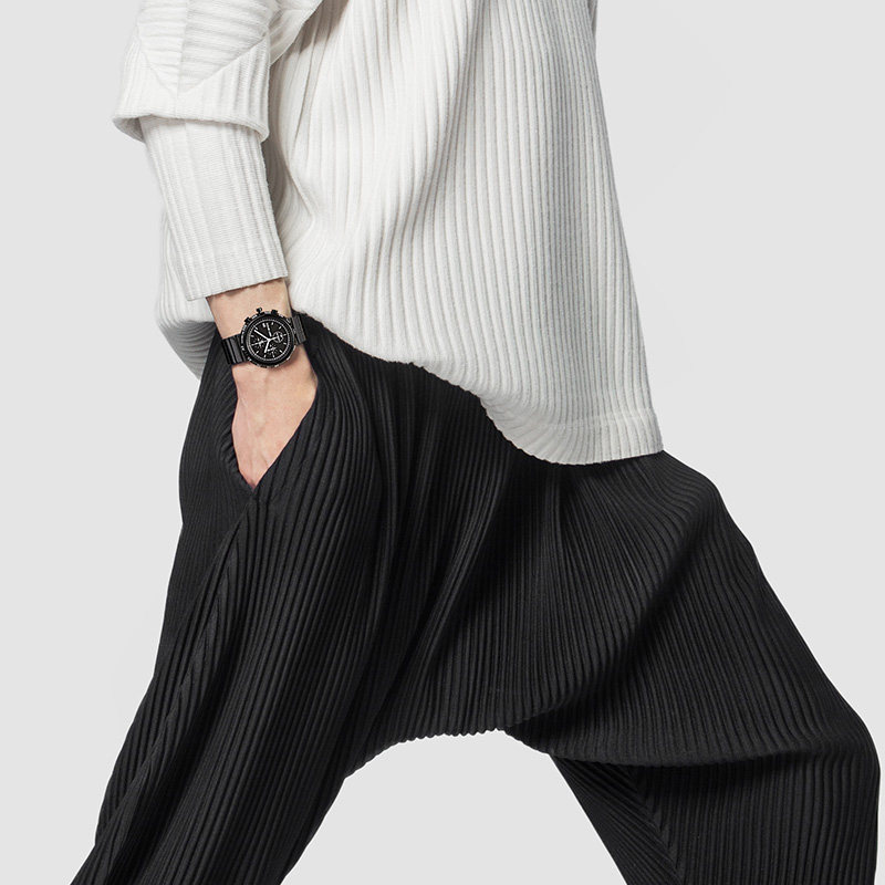 Issey Miyake三宅一生手表「深泽直人」三眼手表男潮大表盘手表男 Issey Miyake三宅一生手表「深泽直人」三眼手表男潮大表盘手表男