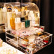 Internet celebrity transparent dust-proof cosmetics storage box