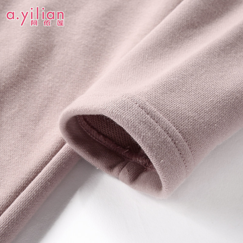 阿依莲2020冬季新款连帽宽松带帽衫 ayilian卫衣/绒衫