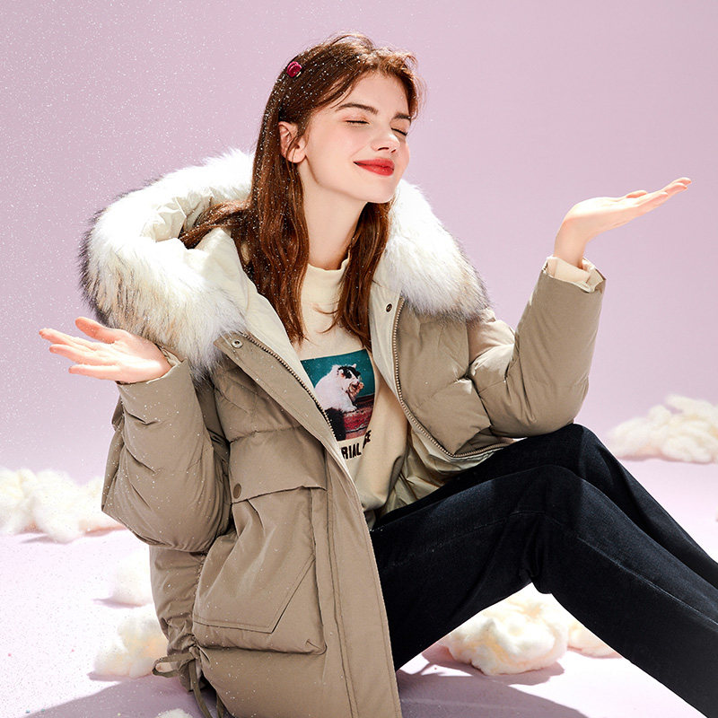 【直播专享】2020冬季新款短款白鸭绒 ayilian羽绒服