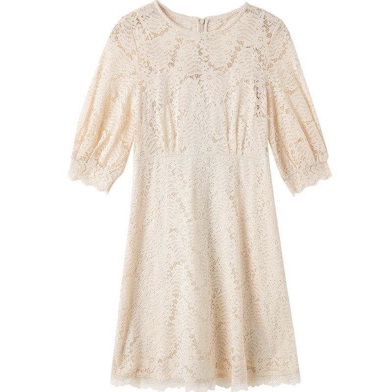 阿依莲2020官方正品秋季新款连衣裙 ayilian连衣裙