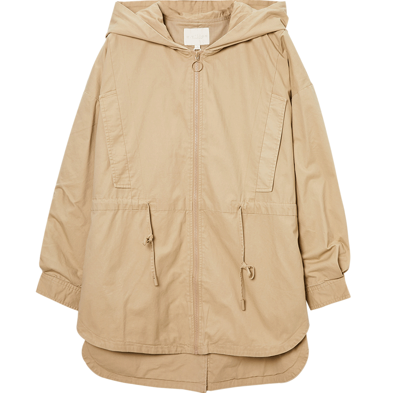 阿依莲2021新款女外套韩版气质风衣 ayilian风衣