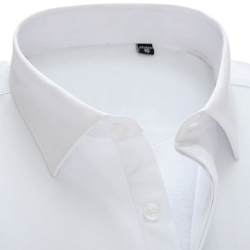 新疆长绒棉男士修身加绒加厚白衬衫 奥优库衬衫