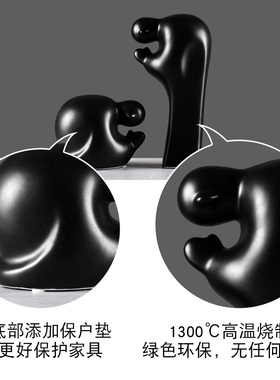新古典风作揖小和尚汽车禅意摆件