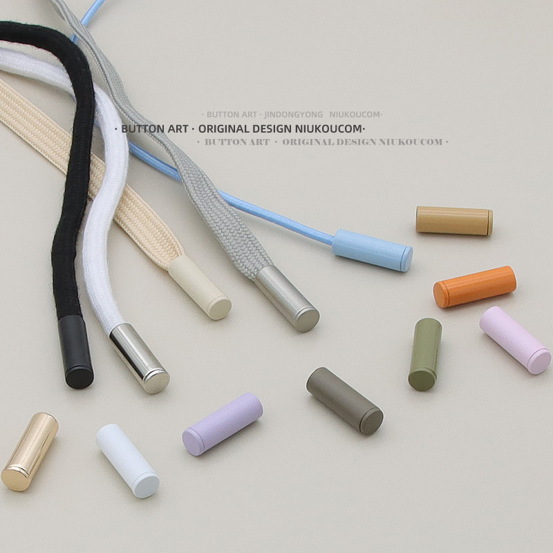 金属帽子绳头扣吊钟尾夹卫衣帽卡扣裤子银色黑色抽绳收腰扣可拆卸,淘宝优惠券,粉丝福利购,淘宝优惠卷