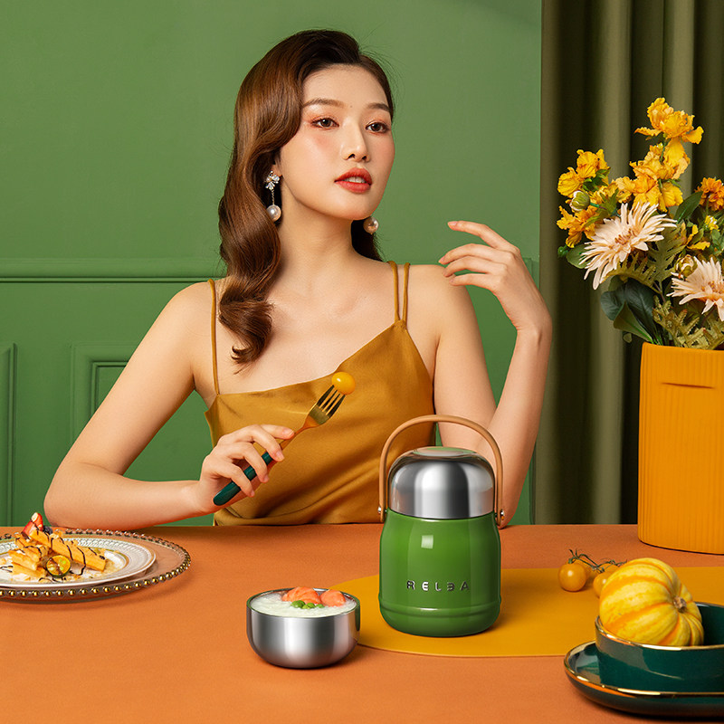 物生物焖烧杯正品便携学生保温饭盒 物生物饭盒/保温桶/保温提锅