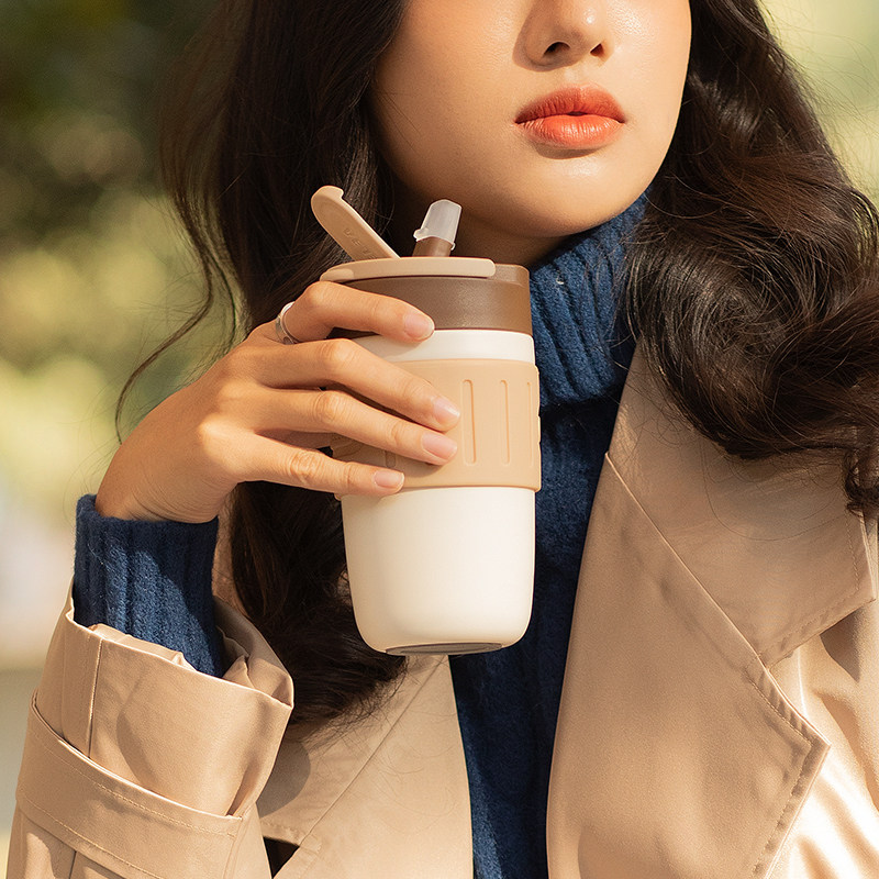 物生物女咖啡随行高颜值外带保温杯 物生物保温杯
