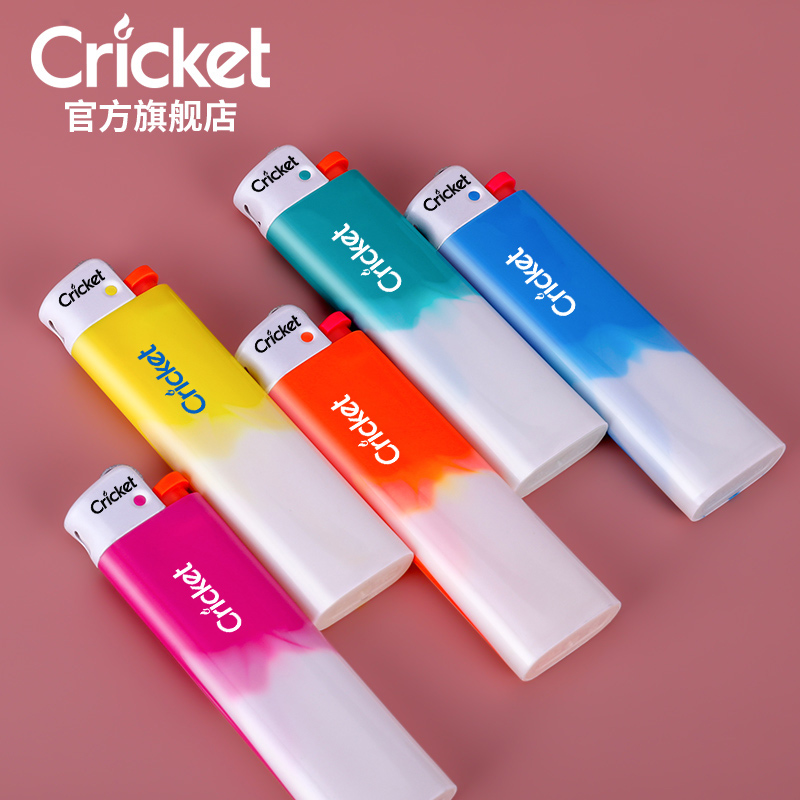 Cricket草蜢瑞典进口那是个性火石滑轮一次性砂轮打火机创意定制-图3