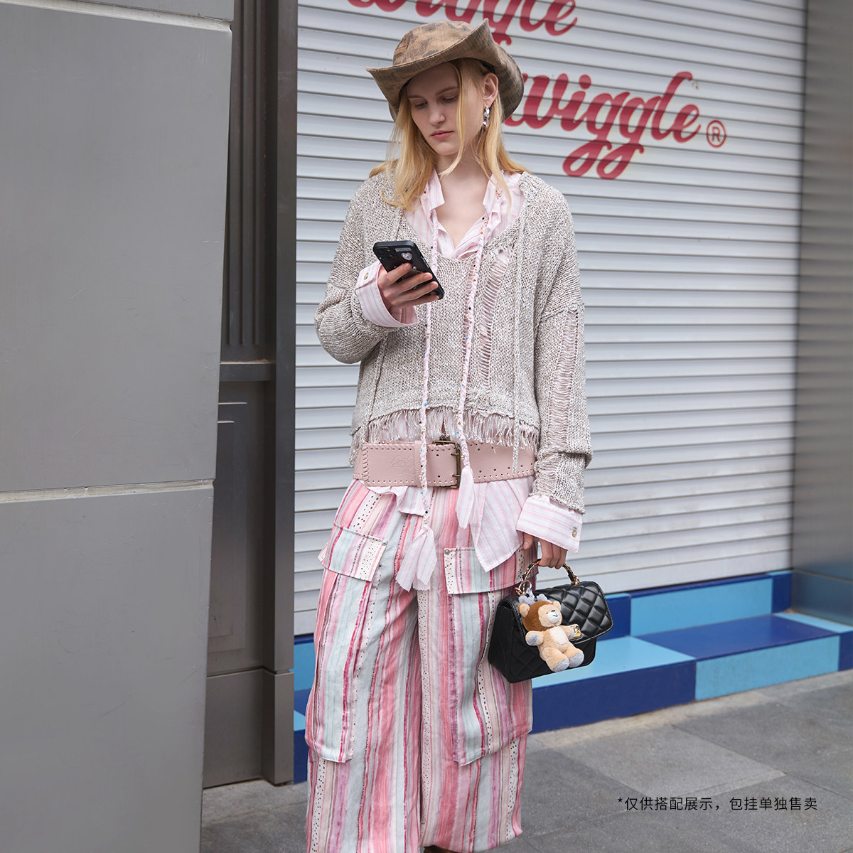 [新年礼物]CHARLES&KEITH25秋冬CK2-50701608菱格链条手提小方包,淘宝优惠券,粉丝福利购,淘宝优惠卷