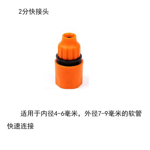 洗车专用PU高压管长度可定制柔韧防爆耐压二分快接奶嘴接四分快接 - 图2