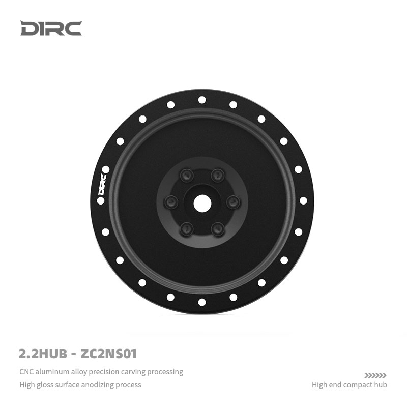 2.2寸金属攀爬车真大饼轮毂 TRX4 scx10 (ZC2NS01) - 图2