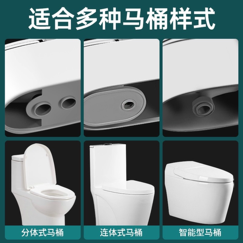 马桶法兰密封圈防臭防漏水加厚胶圈垫圈通用型下水坐便器配件大全 - 图2