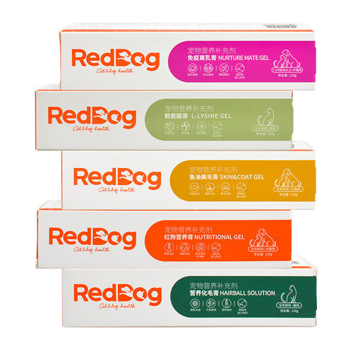 奢侈猫-美国RedDog红狗猫咪化毛膏营养膏赖氨酸膏鱼油美毛膏120g - 图3