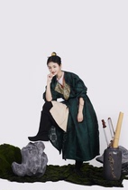 Shang Yi Wu Reserve Tang Made Spring Summer Han Fu Restored Round Collar Gown Shortage Of Hip Burqa Plums