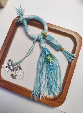 云熠星河应援色手绳轮回回纹手镯旗熠青车挂包挂云旗郝熠然小星河