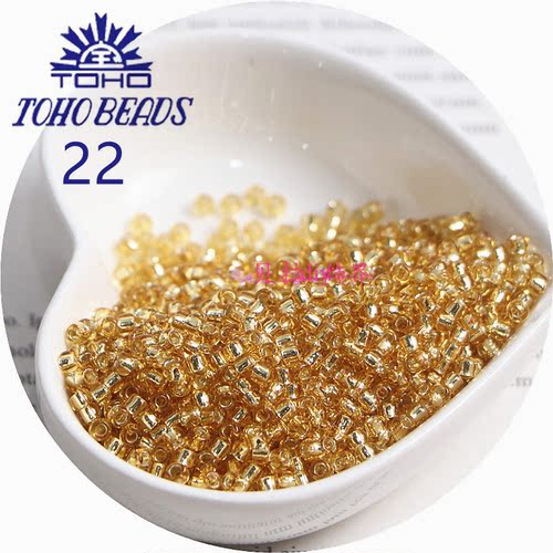 东宝2mm灌银米珠 TOHO日本进口玻璃串珠手工diy手链项链服装材料 - 图1