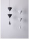 Bedside chandelier wall minimalist bar spotlight chandelier light