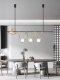 Designer led island restaurant chandelier light luxury high-end