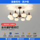 Medieval style living room chandelier American retro atmospheric main light