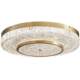 All-copper resin master bedroom room light luxury ceiling lamp