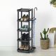Japanese door umbrella multi-function storage shelf