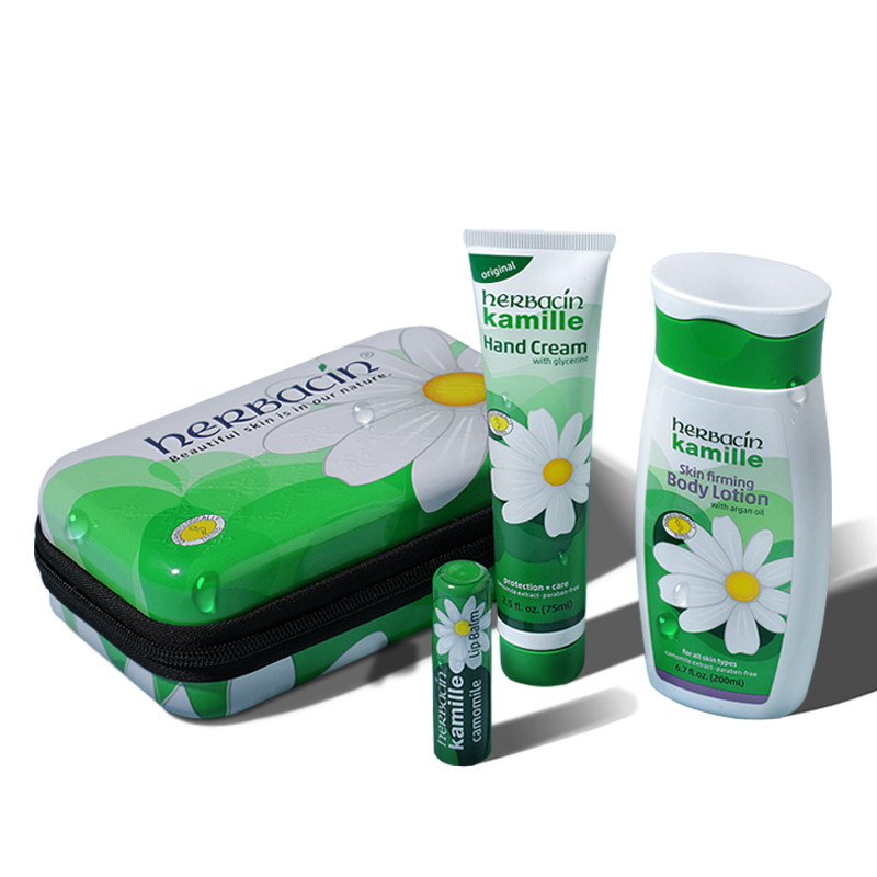 德国小甘菊柔皙女中秋节礼物身体乳 herbacin化妆品身体乳/霜