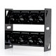 Longyou multi-layer mobile phone radiator cooling fan mobile phone storage bracket vertically placed desktop floor-standing rack WeChat business studio live broadcast multi-mobile charging mobile game cooling fan control rack