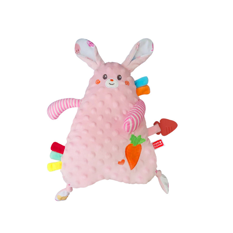 豆豆安抚巾婴儿可入口0-6个月宝宝安抚玩偶睡觉神器益智毛绒玩具,淘宝优惠券,粉丝福利购,淘宝优惠卷