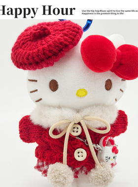 正版KT猫毛绒包挂件新年礼物