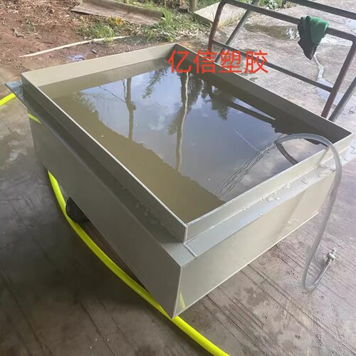 PP板水箱焊接PE托盘PVC电镀酸洗槽过滤塑料水池乌龟鱼箱加工定制 - 图2