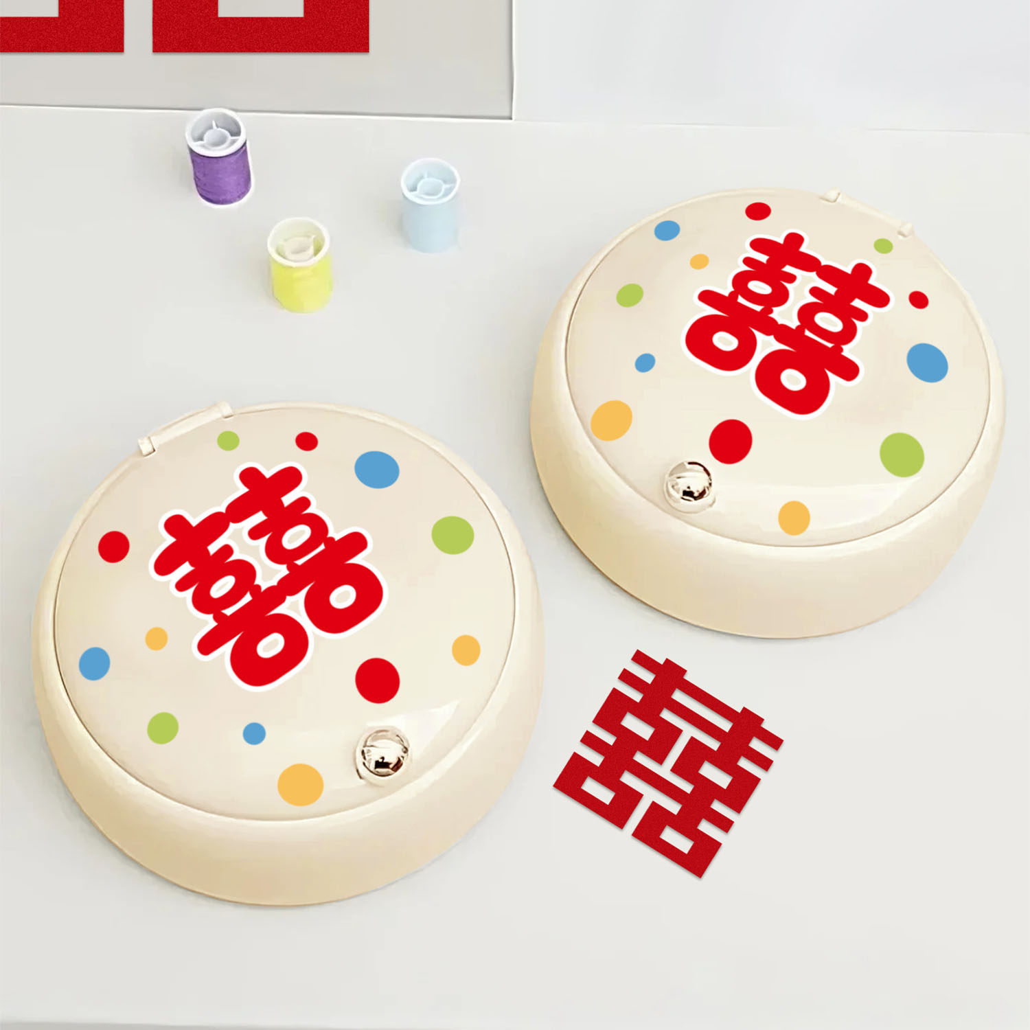 无独有偶针线盒结婚嫁妆豪华针线套装针线包便携陪嫁物品女方全套,淘宝优惠券,粉丝福利购,淘宝优惠卷