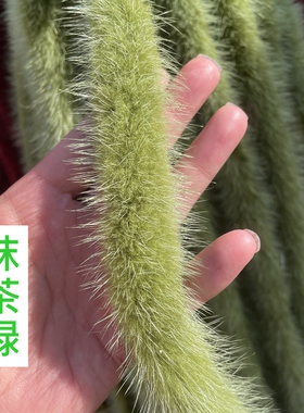 进口水貂毛旗袍毛条毛毛边汉服