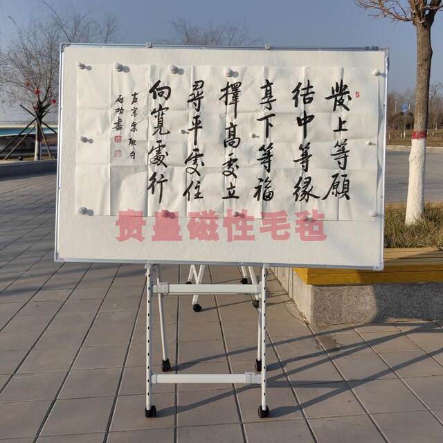 Removable Magnetic Felt Wall Art Panel