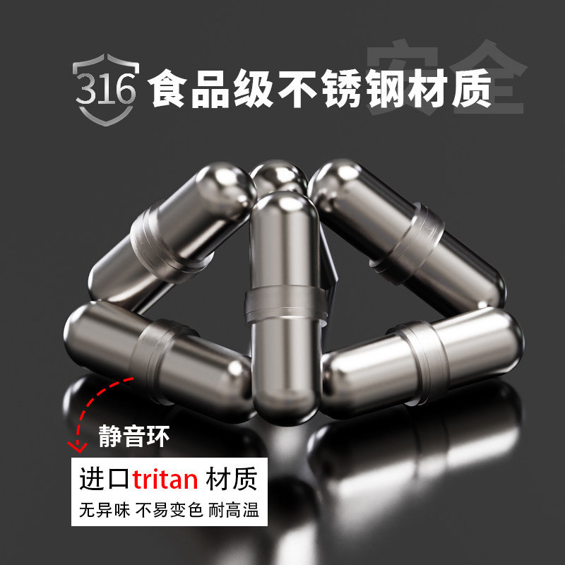 ONEDAY316不锈钢通用磁力搅拌棒耐高温转子胶囊磁力棒搅拌杯配件,淘宝优惠券,粉丝福利购,淘宝优惠卷