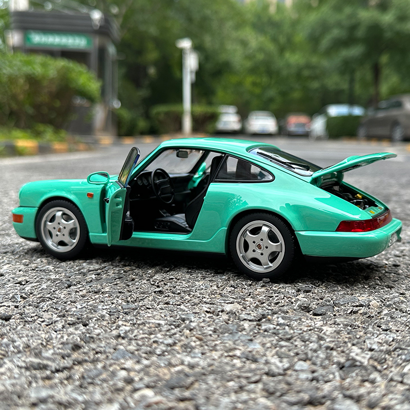 NOREV 1:18保时捷911 Carrera 2 Cabriolet 1990汽车模型合金车模-图3