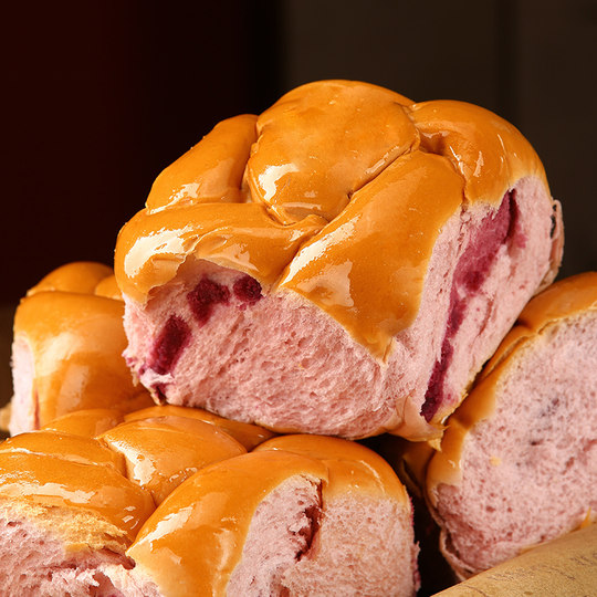 Daoxiangcun Raw Milk Purple Sweet Potato Bread Internet Celebrity Snacks Office Full Afternoon Tea Gifts Early Snacks