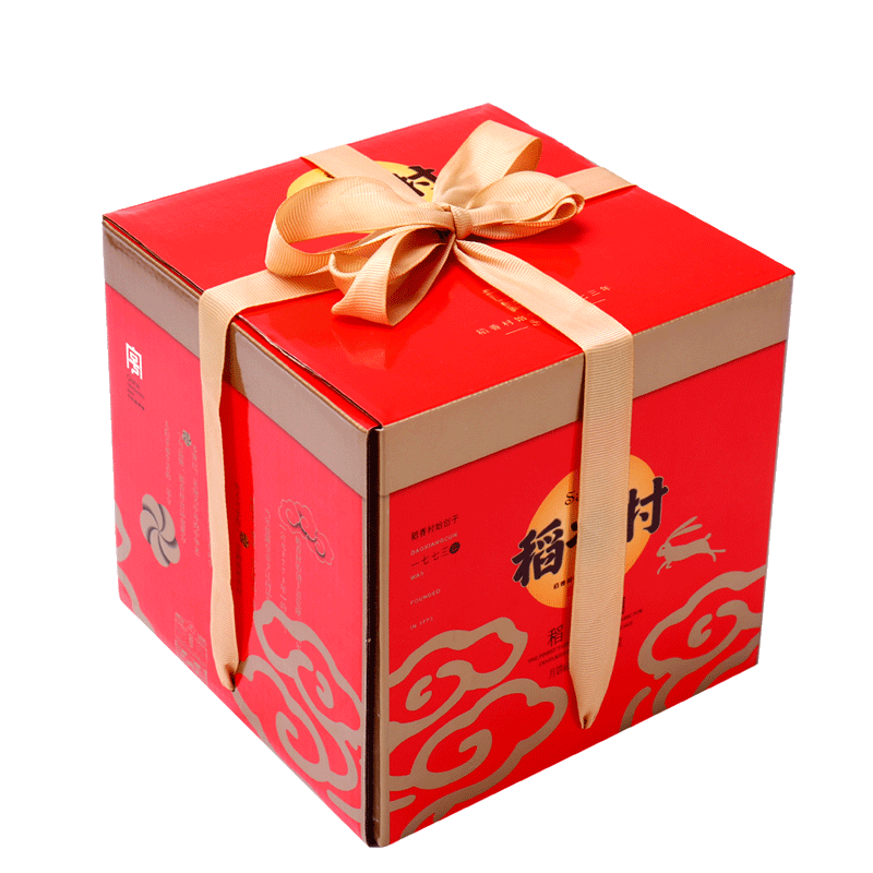 稻香村礼盒蛋黄莲蓉老式广式糖醇 稻香村食品月饼